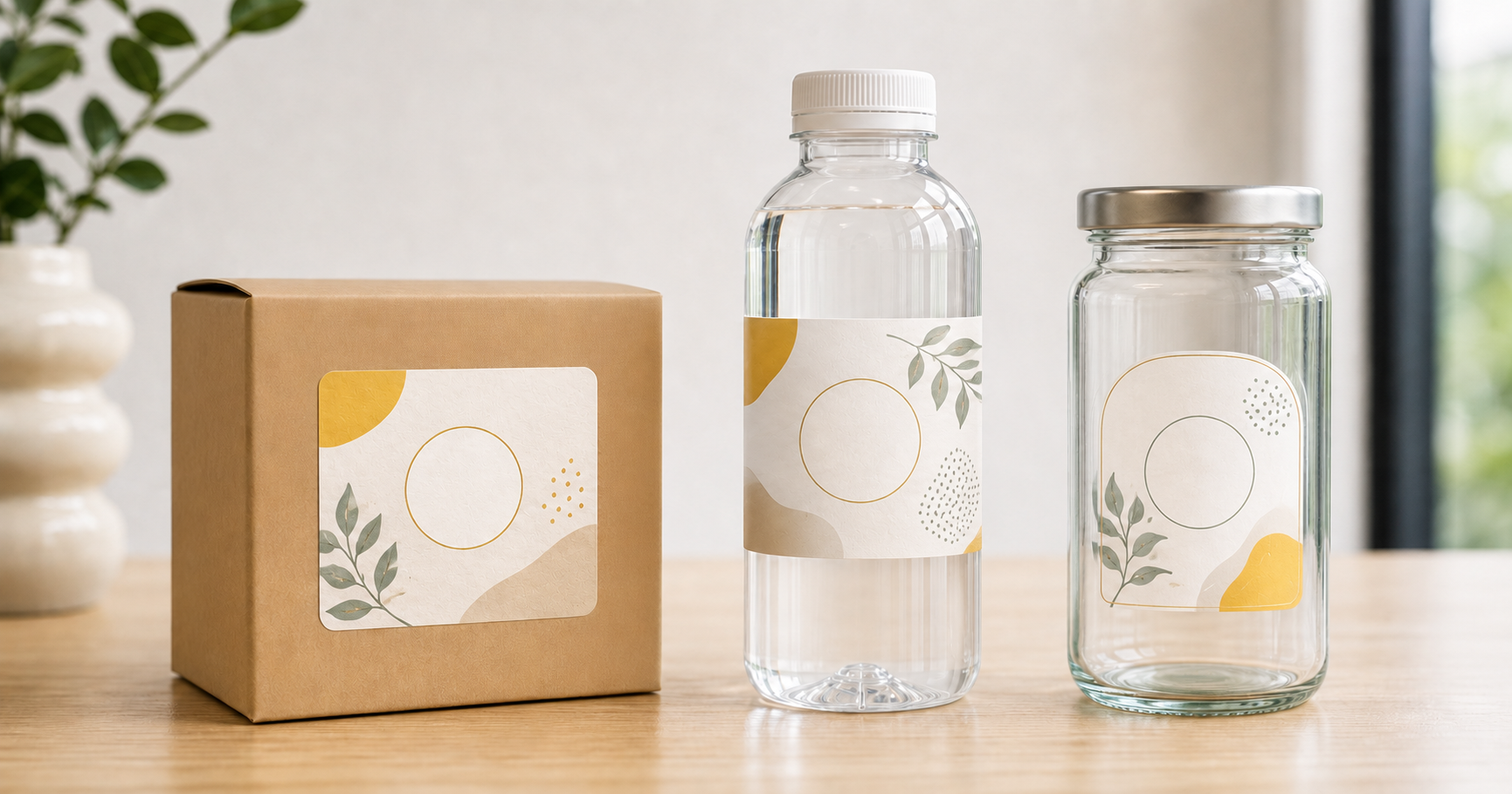 紙盒、膠樽、玻璃樽貼紙點揀？貼紙物料要先睇表面同使用環境